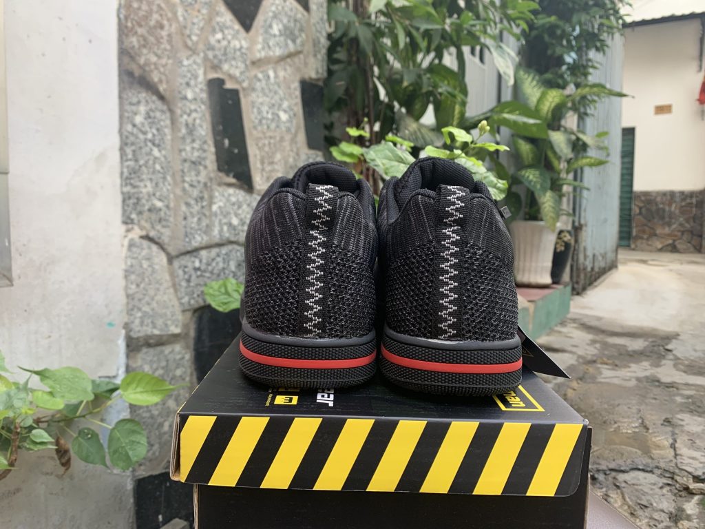 Giày bảo hộ Kingsman X ( đen ) | gót giày